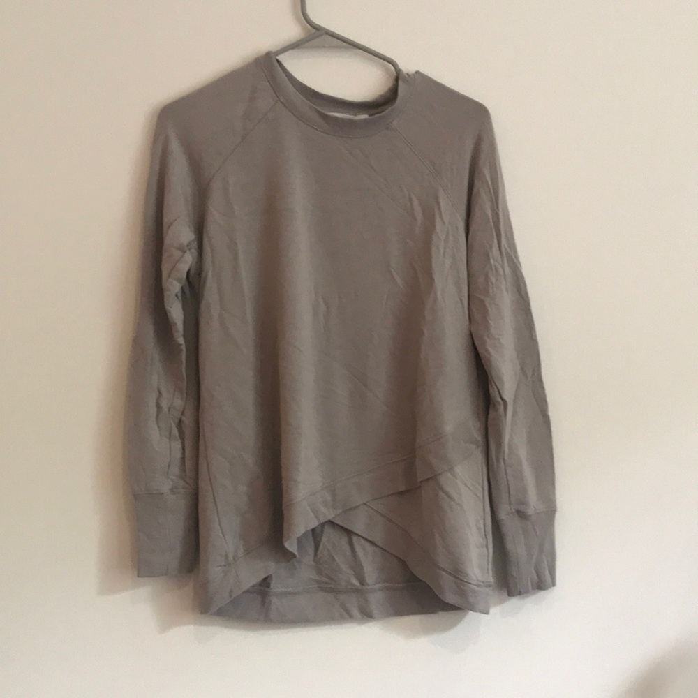 GREY OVERSIZED SWEATSHIRT